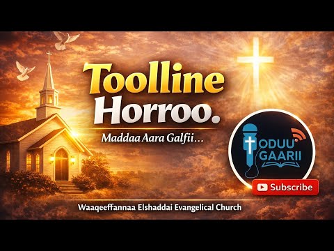 Toolline Horroo Maddaa Aara Galfii Waaqeffannaa Elshaddai Evangelical Church