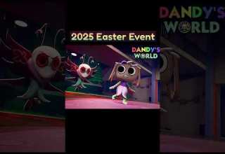 ATUALIZAÇÃO DE PÁSCOA 2025 DANDY S WORLD Roblox Dandysworld