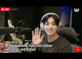 MULTI SUB BTS JUNGKOOK LIVE FULL TODAY 2026 July 27