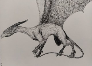 ДРАКОН малювання крок за кроком Tutorial DRAGON Drawing Step By Step Time Lapse