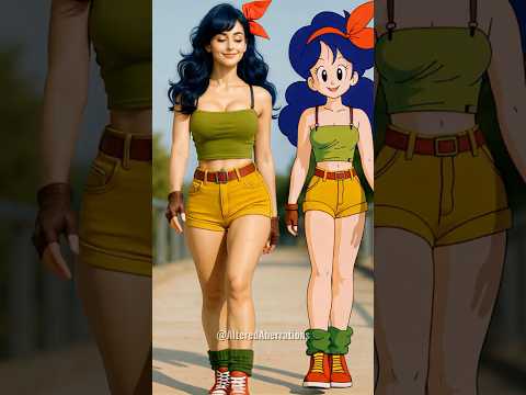 DBZ Characters Anime Vs Real Life Launch Mai Videl More