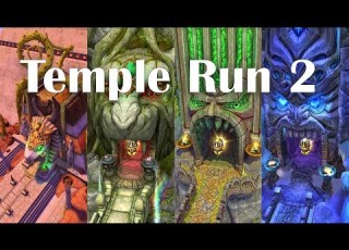  Temple Run 2 Blazing Sands Vs Lost Jungle Vs Sky Summit Vs Frozen Shadows Endless Run Gameplay