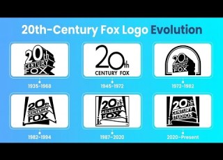Evolution Of 20th Century Fox Logo B W 1935 2026