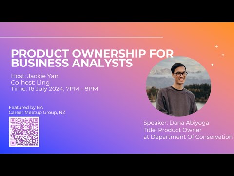 Dana Abiyoga Product Ownership For Bueiness Analyst