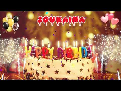 SOUKAINA Birthday Song Happy Birthday Soukaina