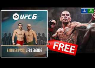 How To Get UFC 6 Fighter Pass UFC Legends For FREE PS5 Xbox UFC 6 Free Rewards