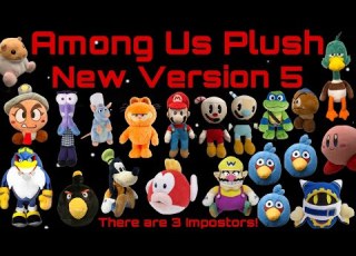  Among Us Plush New Version 5 ThePlushyfan