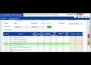 New Version E Aushadhi DVDMS Portal Demand Medicine