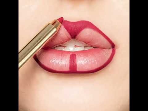 افضل واسهل طريقة لوضع الروج Lipstick روج تتوريال شفايف Makeup