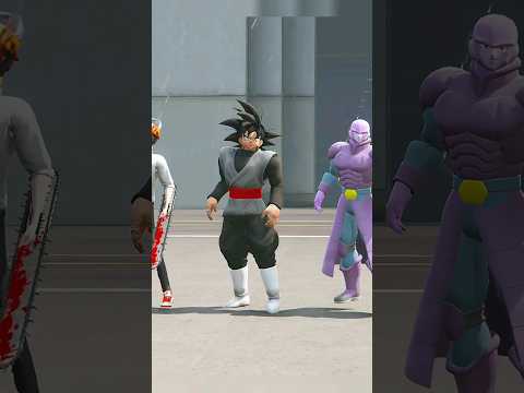 Team Goku Black Vs Goku Challenge Battle Who Will Win GTA5 Dbz Goku Shorts