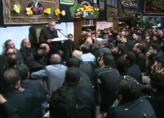 زیارت عاشورا صبح 6 محرم 1391 حاج منصور ارضی