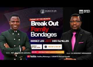  Break Out Family Bondages Pastor Brandon Azouka Sunday July 19th 2026