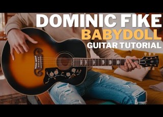 Babydoll Dominic Fike Guitar Tutorial Babydoll Guitar Lesson