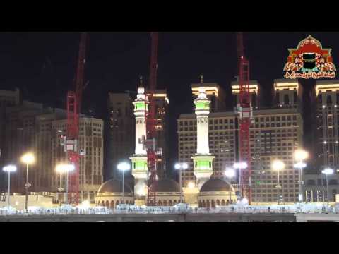 اذان رهيب لصلاة الفجر للشيخ علي ملا من سطح الحرم المكي 26 ذوالحجة 1436هـ