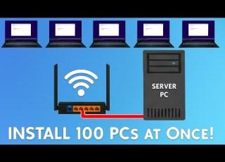  Install Windows 10 11 On 100 PCs At Once PXE Boot Server Setup