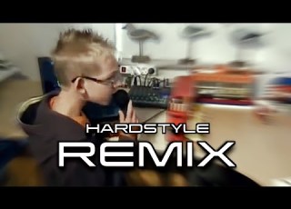  OK LETS GO Luca Dante Spadafora Hardstyle Psystyle Remix Musikvideo