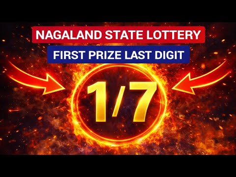 Nagaland State Lottery First Prize Last Digit Target 26 3 2026