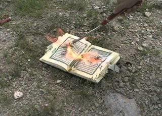  Burning Pissing On A Koran