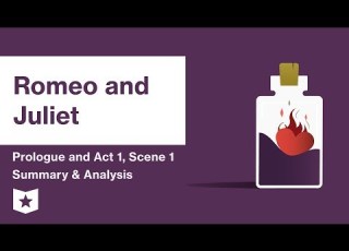 Romeo And Juliet By William Shakespeare Prologue And Act 1 Scene 1 Summary Analysis