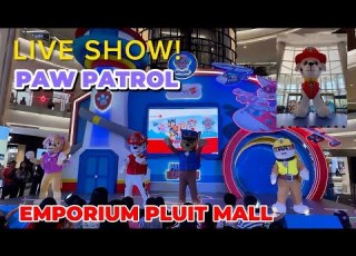  LIVE SHOW Paw Patrol 2026 At Emporium Pluit Mall Berpetualang Dengan PAWsome Explorer Di Mall