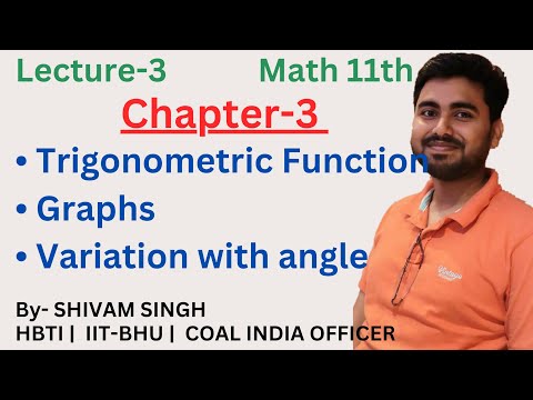 Lec 3 Trigonometric Functions Graphs Domain Range Chapter 3 Class 11 Math