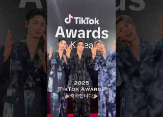 TikTok Awards 2025 Thank You For Having Us We Had A Great Time BigOcean 빅오션 TiktokAwards2025