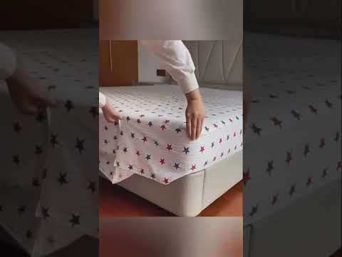 طريقة سهلة لترتيب السرير