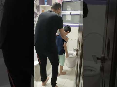لما ابنك يعوز يعمل حمام في نص الليل شوف حصل ايه
