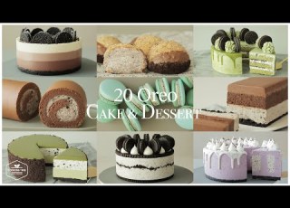 20가지 오레오 케이크 디저트 레시피 모음 Zip 20 Oreo Cake Dessert Recipe 홈베이킹 영상 모음 Baking Video Cooking Tree