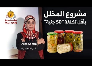 مشروع المخلل ودراسة جدوي المشروع بأقل تكلفة 50 جنية