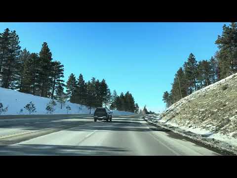 Driving From Cranbrook BC To YXC Cranbrook Airport Winter 2025