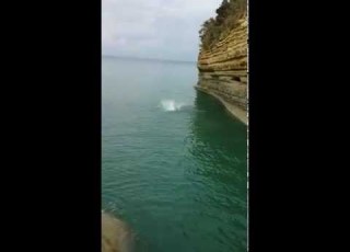 Canal D Amour Cliff Jumping Sidari Corfu Greece