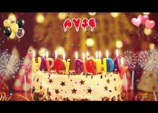 AYŞE Happy Birthday Song Happy Birthday Ayşe Happy Birthday To You