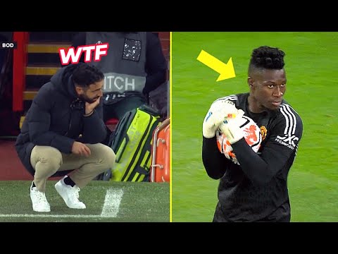 Onana INSANE Mistakes Moments At Man United