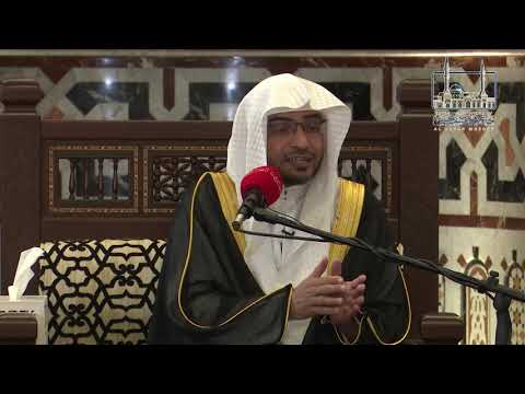 محاضرة القلب المنيب لفضيلة الشيخ صالح بن عواد المغامسي بجامع محمد بن يوسف الحسن