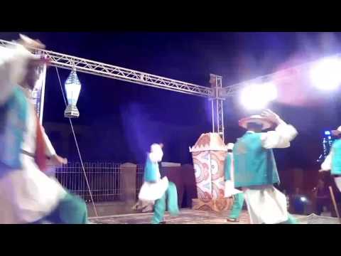 مقطع فيديو لفرقة الوادي الجديد ضمن فعاليات الاقصر عاصمه الثقافه العربيه