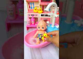 Satisfying With Unboxing Review Bathroom Set Toys Baby Bathtub ASMR Videos