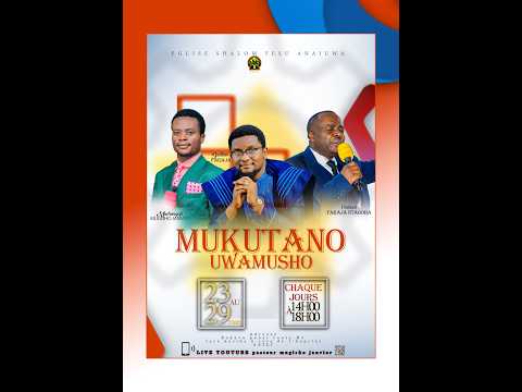 3eme Jour MKUTANO WA UWAMUSHO Live EGLISE SHALOM YESU ANAJUWA 3eme Jour MKUTANO WA UWAMUSHO Live EGLISE SHALOM YESU ANAJUWA