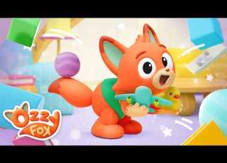The Floor Is Lava Squeaky Clean Up Game BRAND NEW SERIES Ozzy Fox Kids Songs
