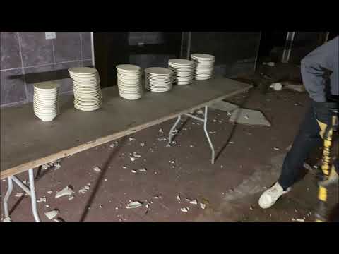 BREAKING HUNDREDS OF PLATES