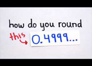 Does 0 4999 Round Up Or Down