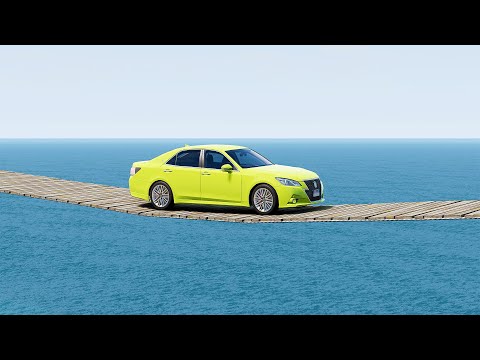 Mobil Vs Suspension Bridge 12 BeamNG Drive
