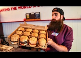 12 BURGERS IN 6 MINUTES THE CHALLENGE THAT SPARKED A NATIONWIDE HAMBURGLER HUNT BeardMeatsFood