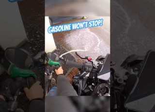 Gas Pump Won T Shut Off And Pours All Over Biker S Motorcycle QSGPRODUCTIONS1