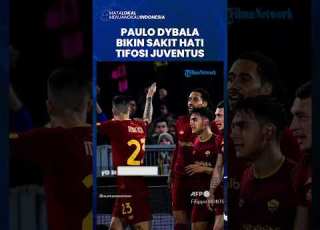  Aksi Selebrasi Paulo Dybala Bikin Sakit Hati Tifosi Juventus Saat Laga Kontra AS Roma