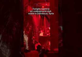 Underground Club Scene In Damascus Syria Damascus Syria Femaletravel Middleeast Syrian