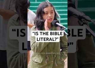 Is Everything In The Bible Literal