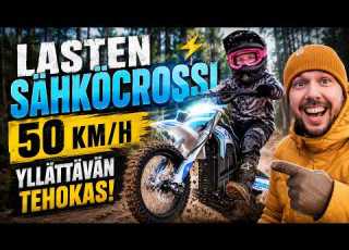  LASTEN SÄHKÖCROSSI 50 Km H Yllättävän Tehokas