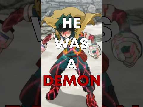 Prime Deku Was A Bully