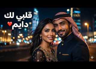قلبي لك دايم أغنية حب عربية AI 2026 Arabic Love Song With Lyrics
